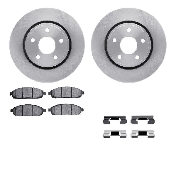 2006-2010 Jeep Commander Disc Brake Kit - Front (Dynamic Friction)