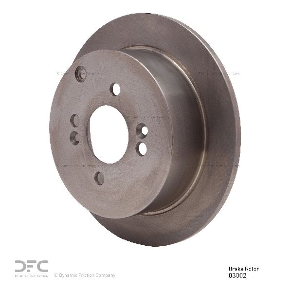 2006-2007 Kia Rio Disc Brake Rotor - Rear (Dynamic Friction)
