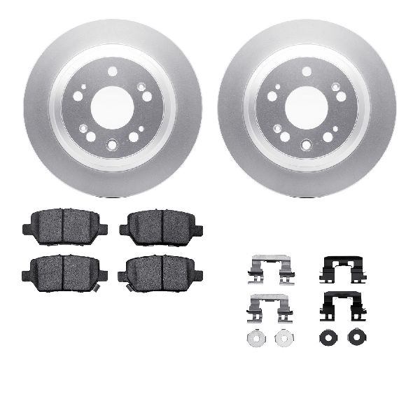 2005-2012 Acura RL Disc Brake Kit - Rear (Dynamic Friction)