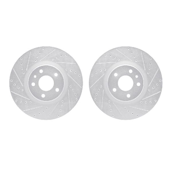 2013-2016 Lincoln MKZ Disc Brake Rotor Set - Front (Dynamic Friction)
