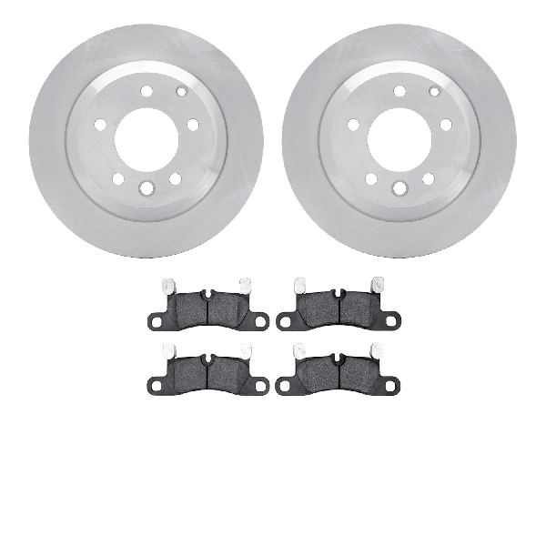 2011-2014 Porsche Cayenne Disc Brake Kit - Rear (Dynamic Friction)