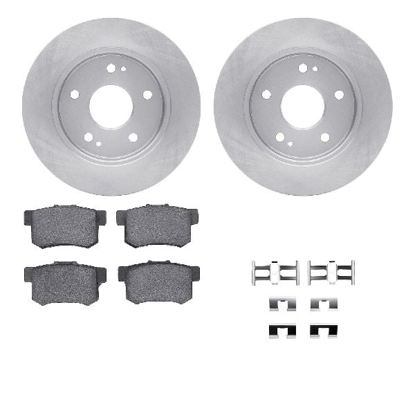 2013-2015 Acura ILX Disc Brake Kit - Rear (Dynamic Friction)
