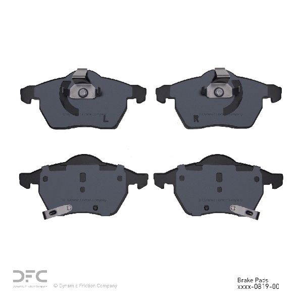 1999-2003 Saab 9-3 Disc Brake Pad Set - Front (Dynamic Friction)
