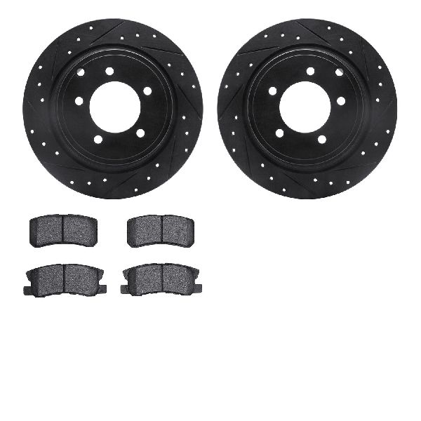 2011-2014 Chrysler 200 Disc Brake Kit - Rear (Dynamic Friction)