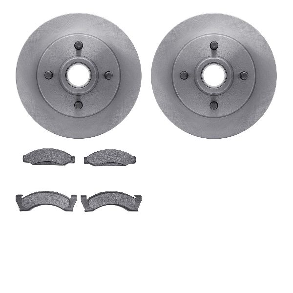 1974-1980 Ford Pinto Disc Brake Kit - Front (Dynamic Friction)