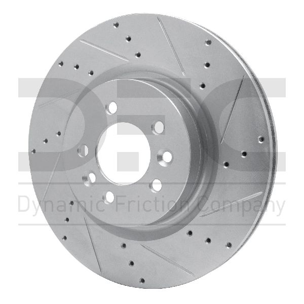 2010-2016 Land Rover LR4 Disc Brake Rotor - Front Right (Dynamic Friction)