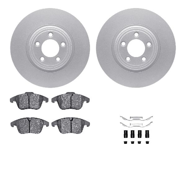 2009-2010 Jaguar XF Disc Brake Kit - Front (Dynamic Friction)