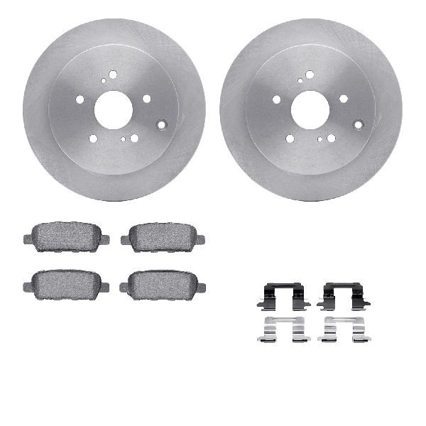 2009-2017 Suzuki Grand Vitara Disc Brake Kit - Rear (Dynamic Friction)