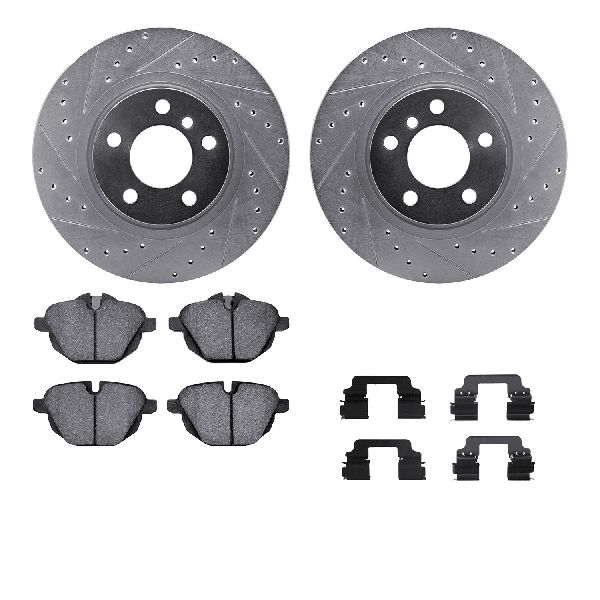 2011-2014 BMW X3 Disc Brake Kit - Rear (Dynamic Friction)