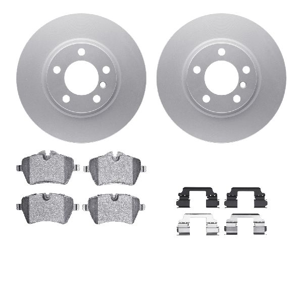 2013-2016 Mini Cooper Paceman Disc Brake Kit - Front (Dynamic Friction)