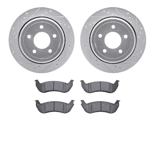 2003-2011 Mercury Grand Marquis Disc Brake Kit - Rear (Dynamic Friction)