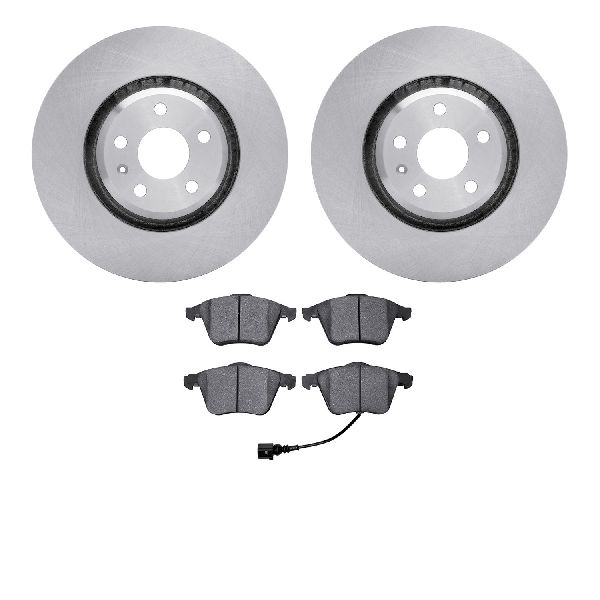 2008-2009 Audi TT Quattro Disc Brake Kit - Front (Dynamic Friction)