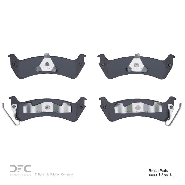 1995-2003 Ford Windstar Disc Brake Pad Set - Rear (Dynamic Friction)