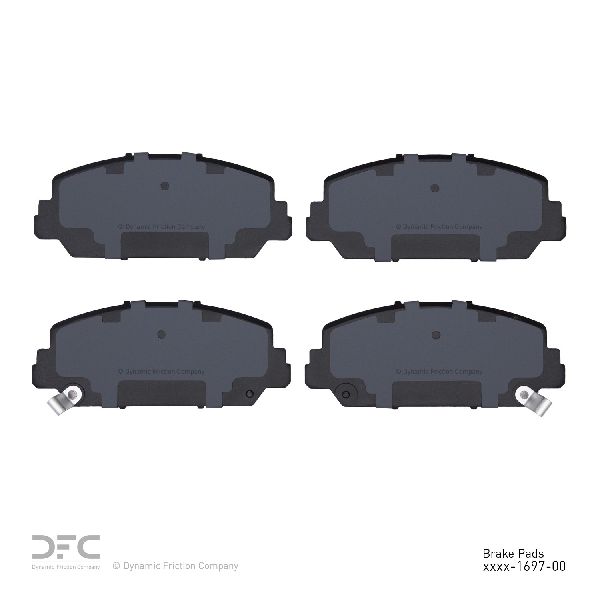 2013-2018 Acura RDX Disc Brake Pad Set - Front (Dynamic Friction)