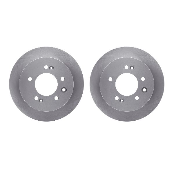 2007-2010 Hyundai Elantra Disc Brake Rotor Set - Rear (Dynamic Friction)