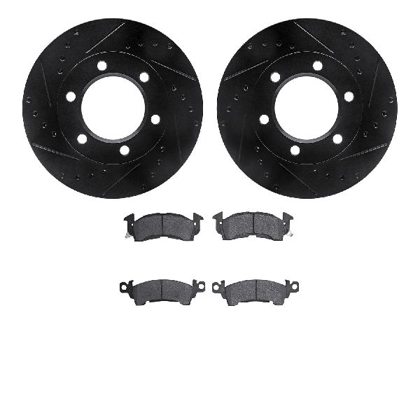 1977-1983 Jeep Cherokee Disc Brake Kit - Front (Dynamic Friction)
