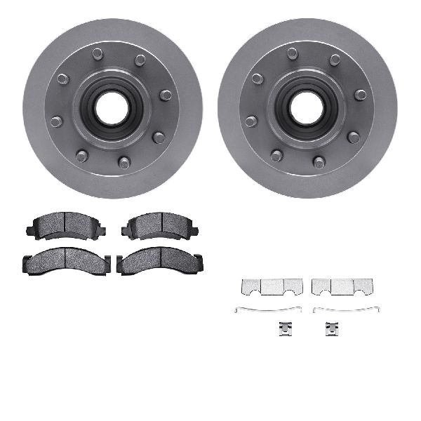 1979-1992 GMC G3500 Disc Brake Kit - Front (Dynamic Friction)