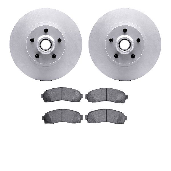 2001-2005 Ford Explorer Sport Trac Disc Brake Kit - Front (Dynamic Friction)