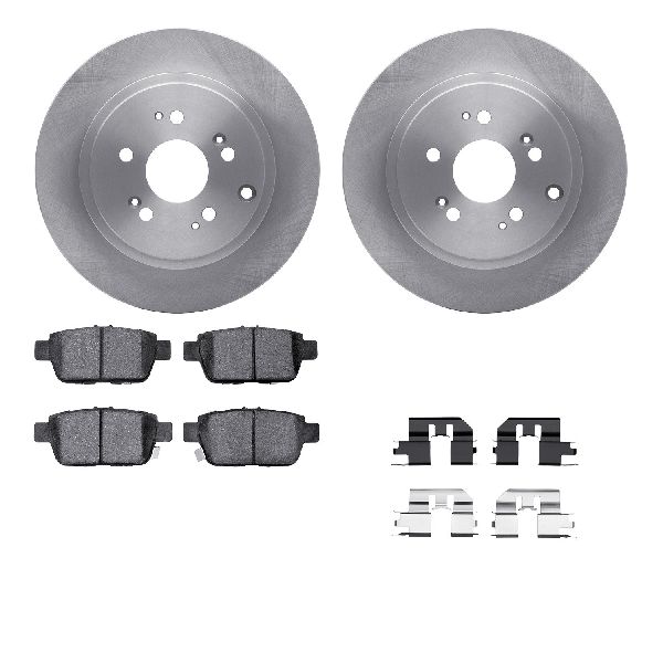 2006-2014 Honda Ridgeline Disc Brake Kit - Rear (Dynamic Friction)