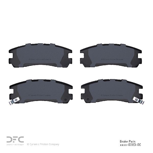1995-2000 Dodge Avenger Disc Brake Pad Set - Rear (Dynamic Friction)