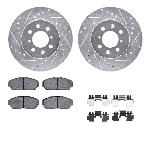 1994-2001 Acura Integra Disc Brake Kit - Front (Dynamic Friction)