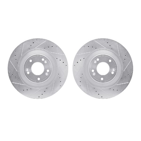 2011 Hyundai Equus Disc Brake Rotor Set - Front (Dynamic Friction)