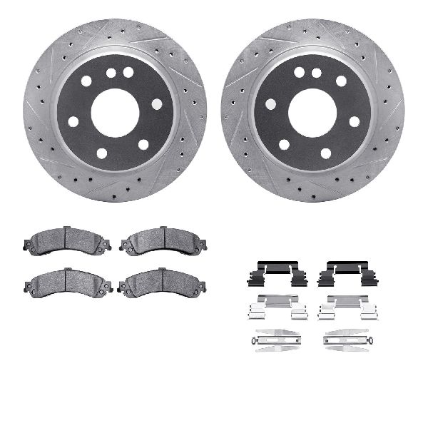 2002-2006 Chevrolet Avalanche 1500 Disc Brake Kit - Rear (Dynamic Friction)