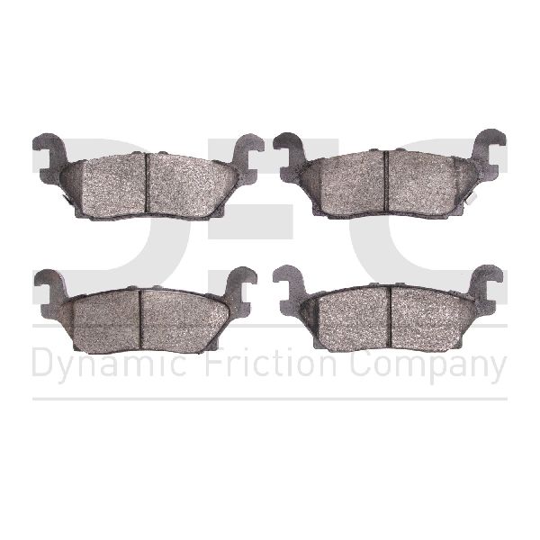 2009-2010 Hummer H3T Disc Brake Pad Set - Rear (Dynamic Friction)