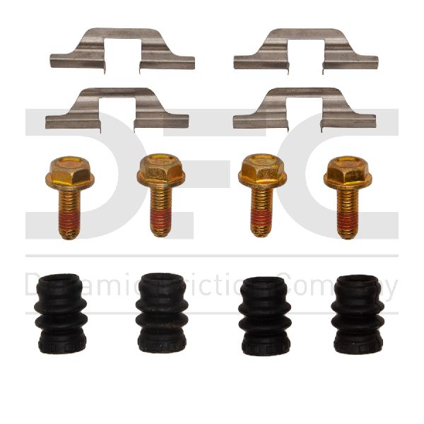 2002-2004 Audi A6 Disc Brake Hardware Kit - Rear (Dynamic Friction)