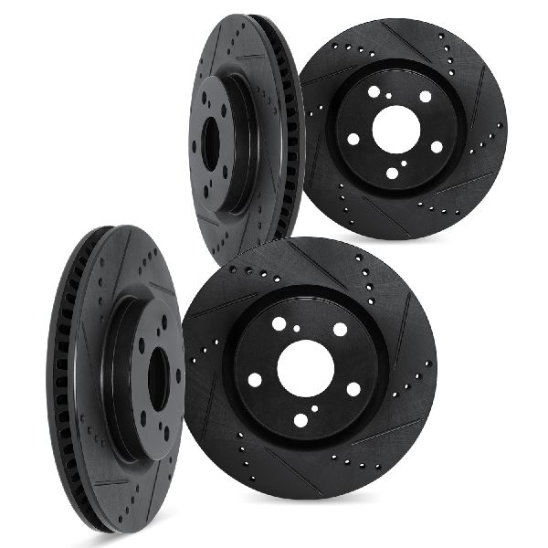 2021-2023 Ford Mustang Disc Brake Rotor Set - Front and Rear (Dynamic Friction)