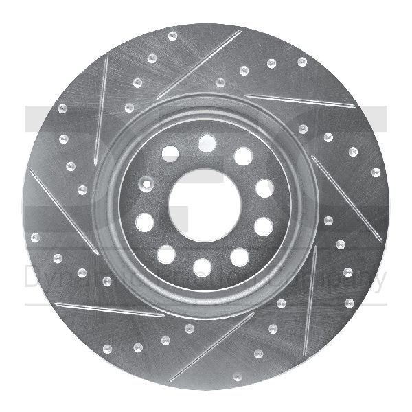 2014 Volkswagen CC Disc Brake Rotor - Front Left (Dynamic Friction)