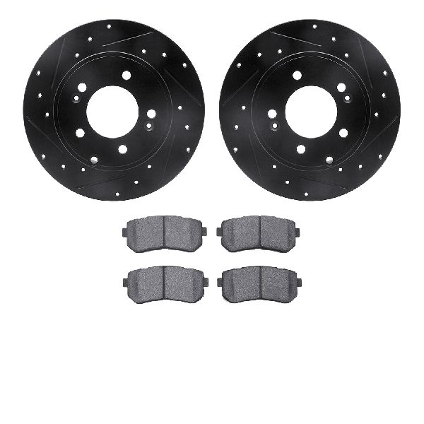 2015-2019 Hyundai Sonata Disc Brake Kit - Rear (Dynamic Friction)