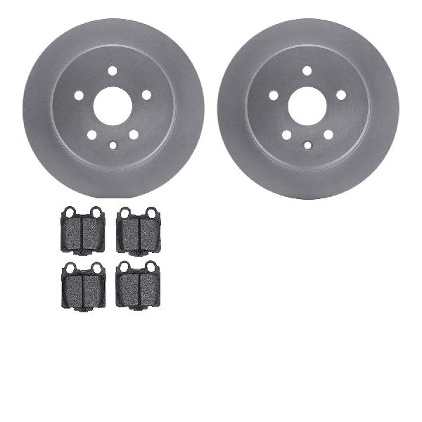 1998-2000 Lexus GS400 Disc Brake Kit - Rear (Dynamic Friction)