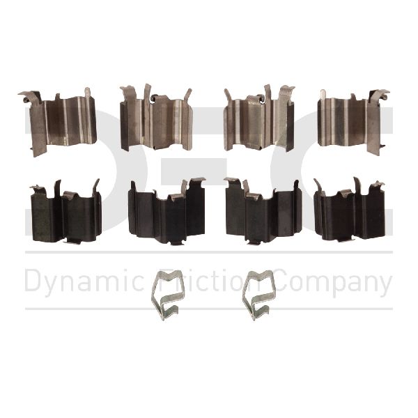 1998-2007 Toyota Land Cruiser Disc Brake Hardware Kit - Rear (Dynamic Friction)
