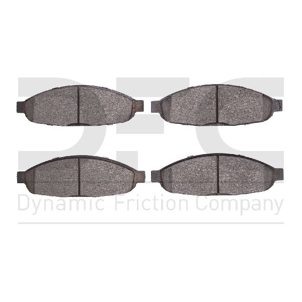 2004-2008 Chrysler Pacifica Disc Brake Pad Set - Front (Dynamic Friction)