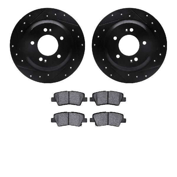 2015-2019 Hyundai Sonata Disc Brake Kit - Rear (Dynamic Friction)