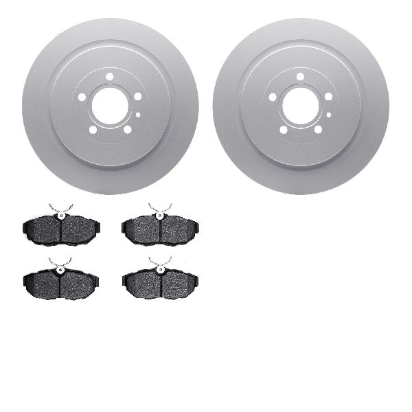 2013-2014 Ford Mustang Disc Brake Kit - Rear (Dynamic Friction)