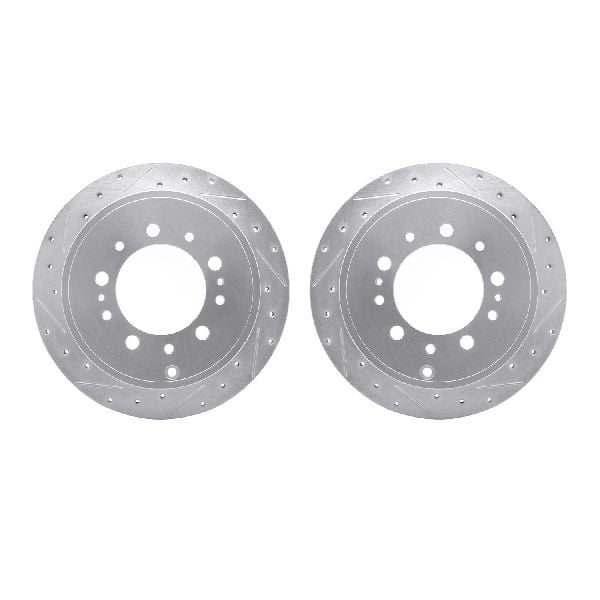 2008-2021 Lexus LX570 Disc Brake Rotor Set - Rear (Dynamic Friction)