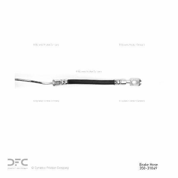 2000-2006 BMW X5 Brake Hydraulic Hose - Rear Right (Dynamic Friction)