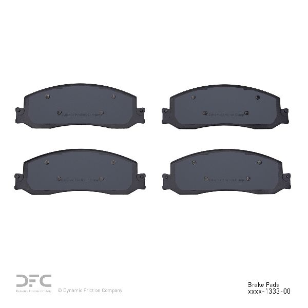 2010-2012 Ford F-350 Super Duty Disc Brake Pad Set - Front (Dynamic Friction)