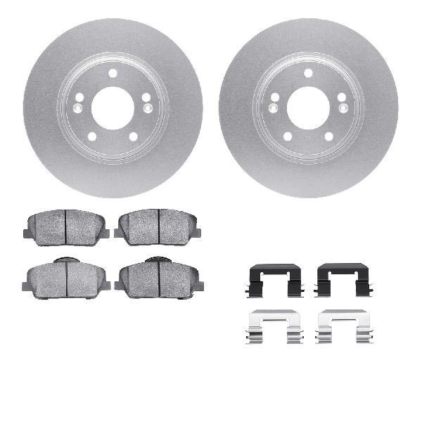 2013-2015 Hyundai Veloster Disc Brake Kit - Front (Dynamic Friction)