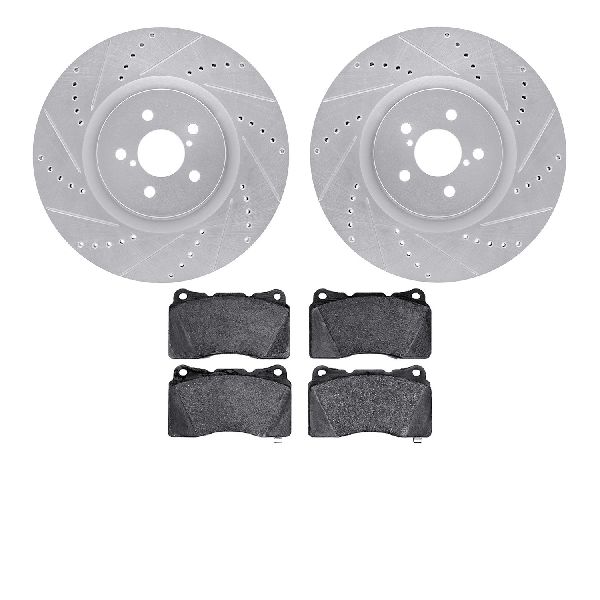 2017-2020 Subaru BRZ Disc Brake Kit - Front (Dynamic Friction)