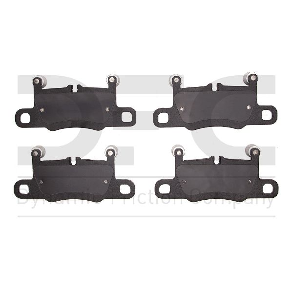 2012-2023 Porsche Panamera Disc Brake Pad Set - Rear (Dynamic Friction)