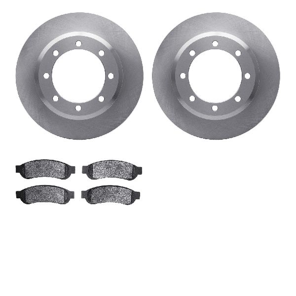 2010-2012 Ford F-350 Super Duty Disc Brake Kit - Rear (Dynamic Friction)