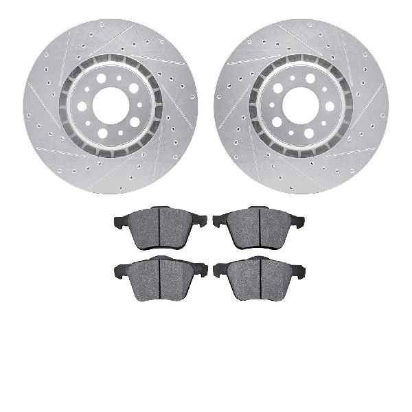 2003-2009 Volvo XC90 Disc Brake Kit - Front (Dynamic Friction)