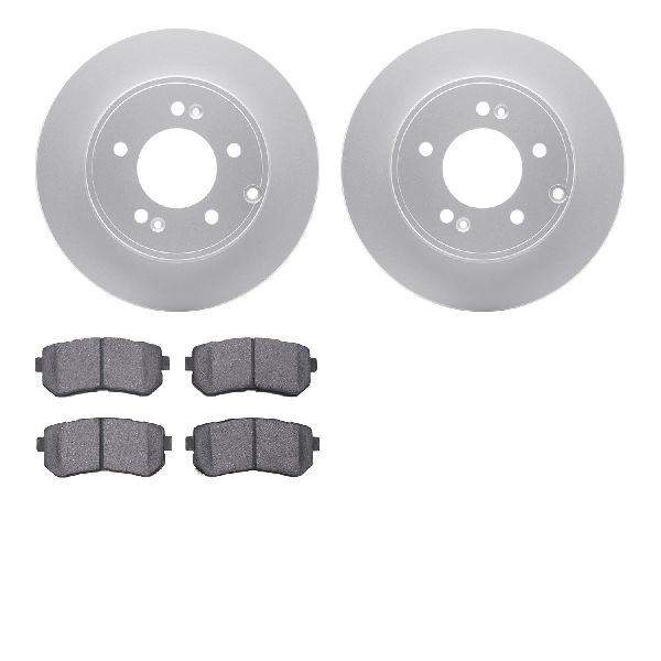 2015-2019 Hyundai Sonata Disc Brake Kit - Rear (Dynamic Friction)