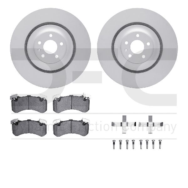 2016-2018 Audi A6 Disc Brake Kit - Front (Dynamic Friction)