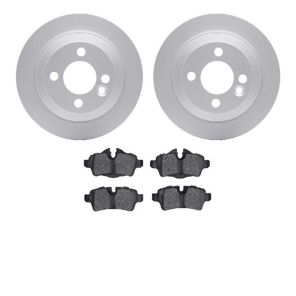 2007-2015 Mini Cooper Disc Brake Kit - Rear (Dynamic Friction)