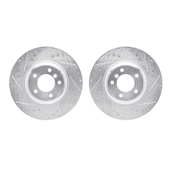 2007-2013 BMW 335i Disc Brake Rotor Set - Front (Dynamic Friction)