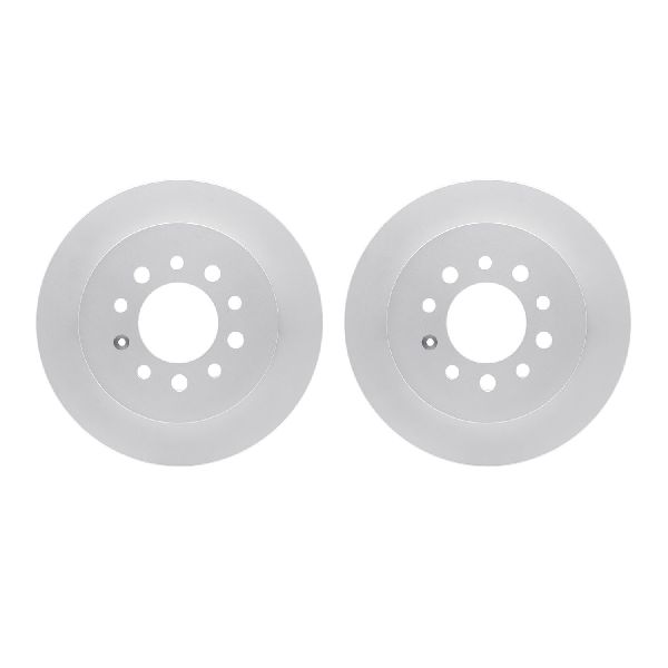 2007-2008 Hyundai Tiburon Disc Brake Rotor Set - Rear (Dynamic Friction)